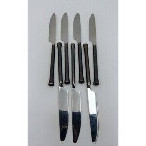 Cambridge Silver Carera French Knife 18/10 Stainless Flatware S/7 Forged Handle